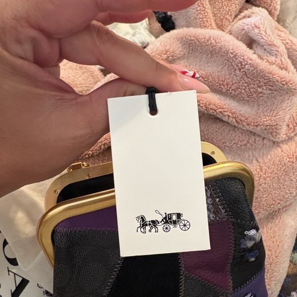 coach rare hard to find lock bag - Picture 4 of 10